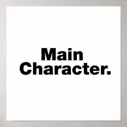 Poster Caractère principal (Devant)