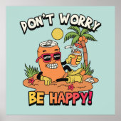 Poster Caractère rétro (Devant)