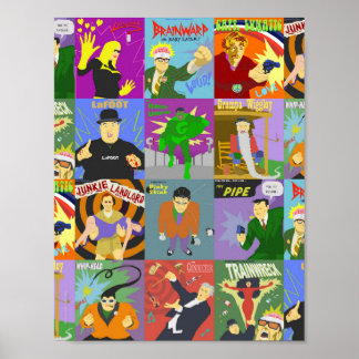 Poster Caractères Brainwarp #1 - Imprimer