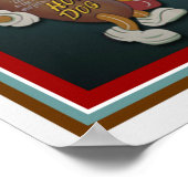 Poster Caractères de la barre d'encas du théâtre Imprimer (Coin)