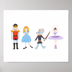 Poster Caractères Nutcracker