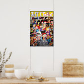 Poster : Caractères principaux (Cuisine)