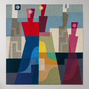 Poster Caractères Sophie Taeuber-Arp