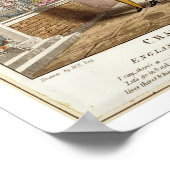 Poster Caractéristiques - Angleterre, Irlande et Ecosse,  (Coin)