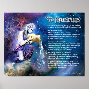 Poster Caractéristiques de l'Aquarius