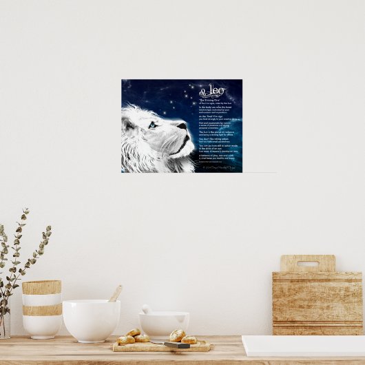 Poster Caractéristiques de Leo (Cuisine)