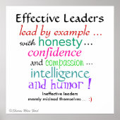 Poster Caractéristiques des leaders efficaces par SRF (Devant)