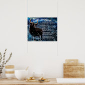 Poster Caractéristiques du Taurus (Cuisine)