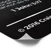 Poster Caractéristiques d'un grand homme (Coin)