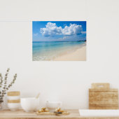 Poster Caraïbe - Seven Mile Beach - Cayman Islands (Cuisine)