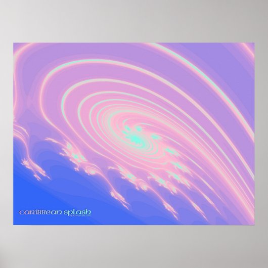 Poster Caraibes (Devant)