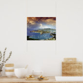 Poster Caraïbes, Antigua. (Cuisine)