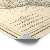 Poster Caraïbes, golfe du Mexique et Guatemala (Coin)