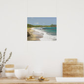 Poster Caraïbes, GRENADA, Côte Est, Baie de Grenade, (Cuisine)