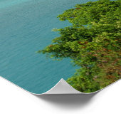 Poster Caraïbes, Îles Vierges américaines, St. John, Trun (Coin)