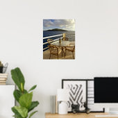 Poster Caraïbes, Îles Vierges américaines, St. Thomas. Vu (Bureau à domicile)