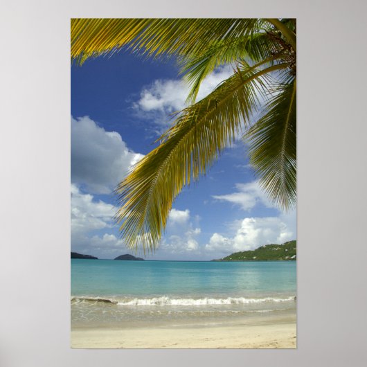 Poster Caraïbes, Îles Vierges des États-Unis, St.Thomas, (Devant)