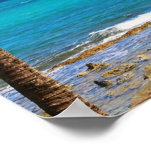 Poster Caraïbes tropicales (Coin)