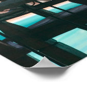 Poster Caraïbes, TURQUES & CAICOS, île de Grand Turk, (Coin)