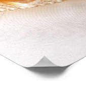 Poster Caramel de crème type pudding avec caramel (Coin)