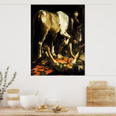 Poster Caravaggio Conversion de l'affiche St Paul (Cuisine)