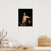 Poster Caravaggio - David Avec La Tête De Goliath 1610 (Cuisine)