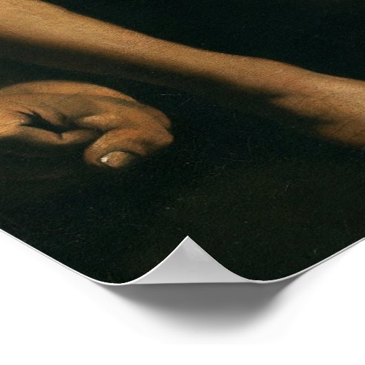 Poster Caravaggio - David Et Goliath (Coin)