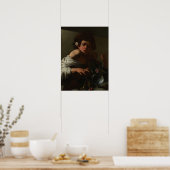 Poster Caravaggio - Garçon Bitten Par Un Lizard (Cuisine)