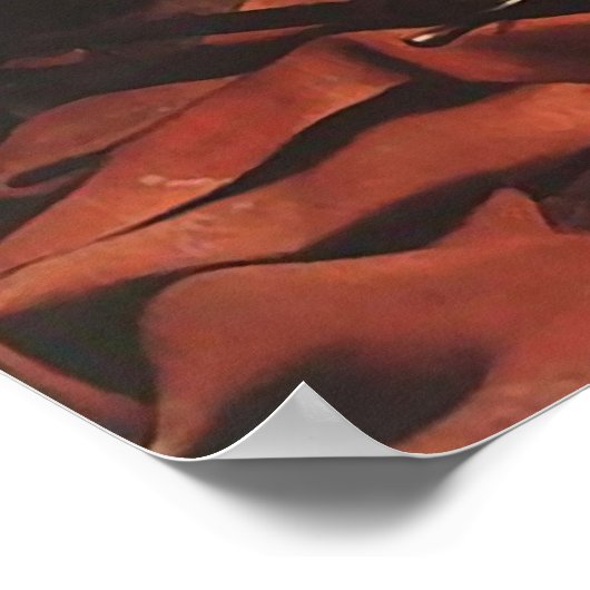 Poster Caravaggio La Conversion À Damas (Coin)