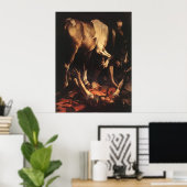 Poster Caravaggio La Conversion À Damas (Bureau à domicile)
