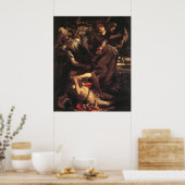 Poster Caravaggio La Conversion De Saint Paul (Cuisine)