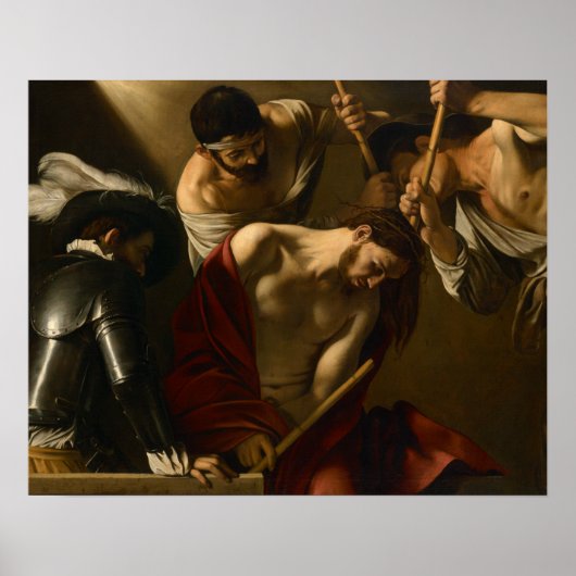 Poster Caravaggio - La Crowne aux Epines (Devant)