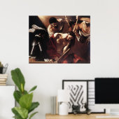 Poster Caravaggio La Crowne Avec Épines (Bureau à domicile)