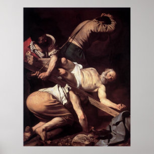 Poster Caravaggio La Crucifixion De Saint Pierre