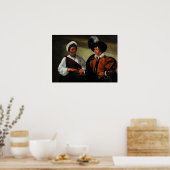 Poster Caravaggio - La Diseuse de bonne aventure (Cuisine)