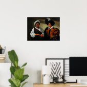 Poster Caravaggio - La Diseuse de bonne aventure (Bureau à domicile)