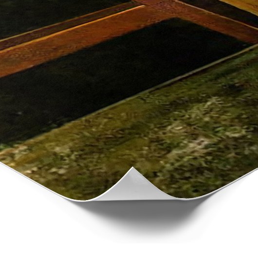 Poster Caravaggio L'Inspiration De Saint Matthieu (Coin)