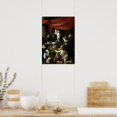 Poster Caravaggio Madonna of the Rosary (Cuisine)