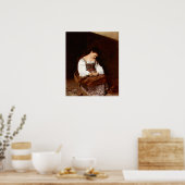 Poster Caravaggio-Mary Magdalene (Cuisine)