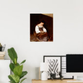 Poster Caravaggio-Mary Magdalene (Bureau à domicile)