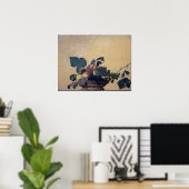 Poster Caravaggio - Panier de fruits - Huile sur toile (Bureau à domicile)