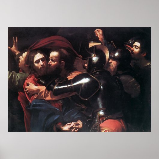 Poster Caravaggio Prise Du Christ (Devant)