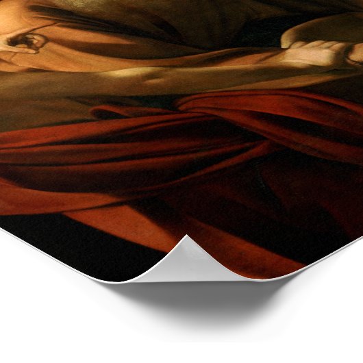 Poster Caravaggio - Sacrifice d'Isaac (Coin)