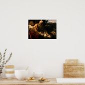 Poster Caravaggio - Sacrifice d'Isaac (Cuisine)