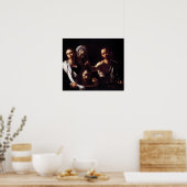 Poster Caravaggio - Salome With Head Of John The Baptist (Cuisine)