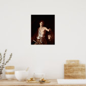 Poster Caravaggio-The head of Medusa, Tondo (Cuisine)