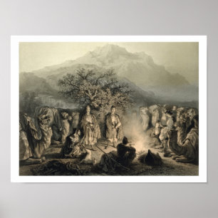 Poster Caravane des marchands arméniens, Transcaucasia, p