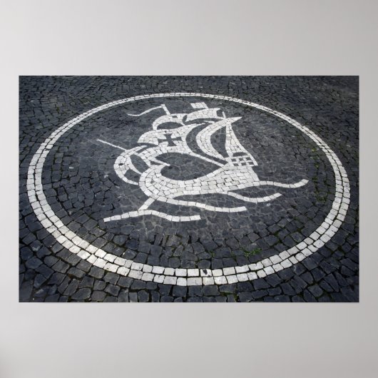 Poster Caravelle portugaise (Devant)