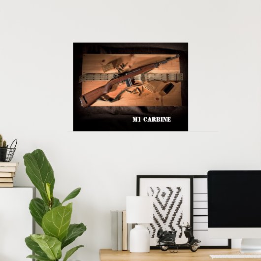 Poster Carbine M1 (Bureau à domicile)