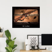 Poster Carbine USGI M1 (Bureau à domicile)